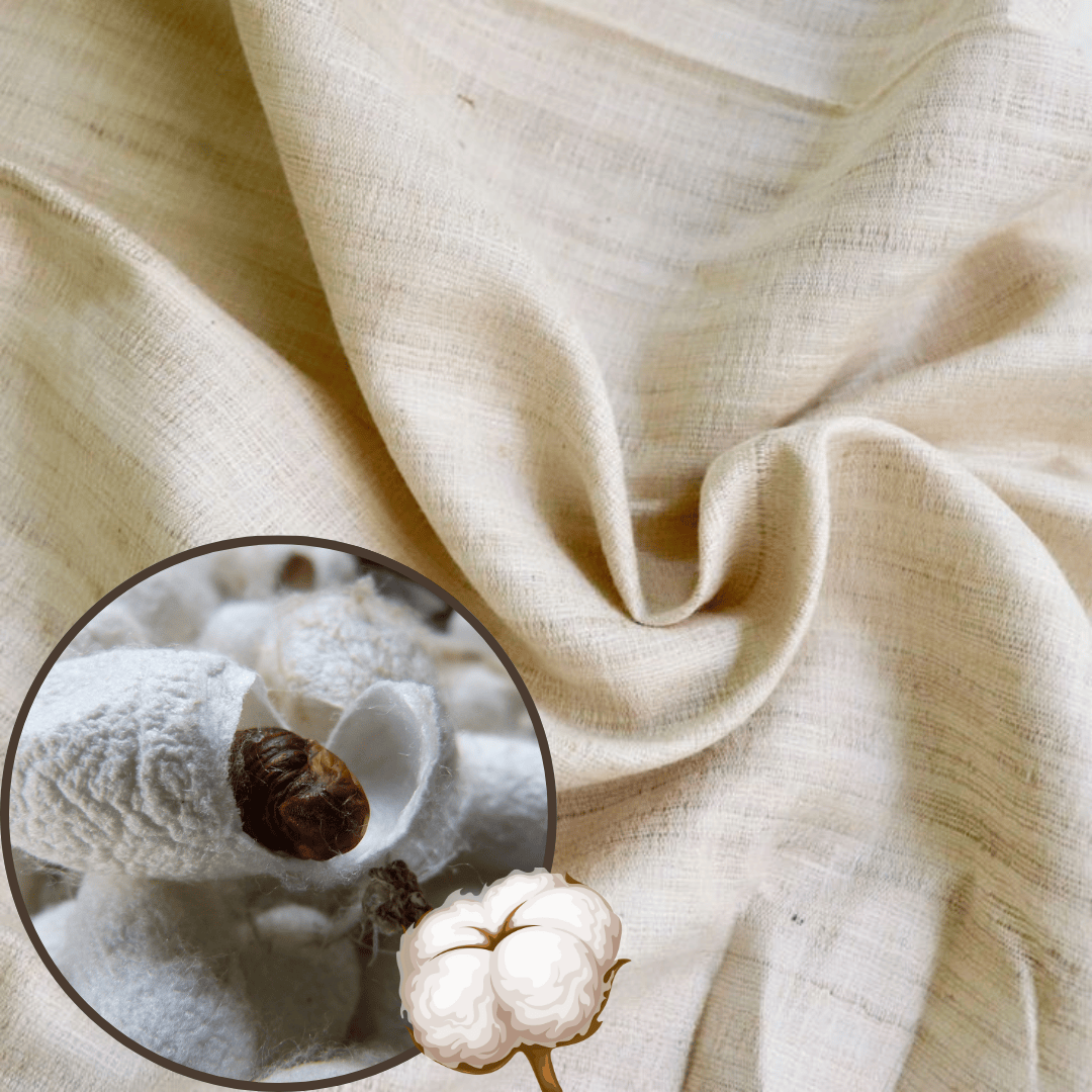 Silk and Cotton-Silk Blends