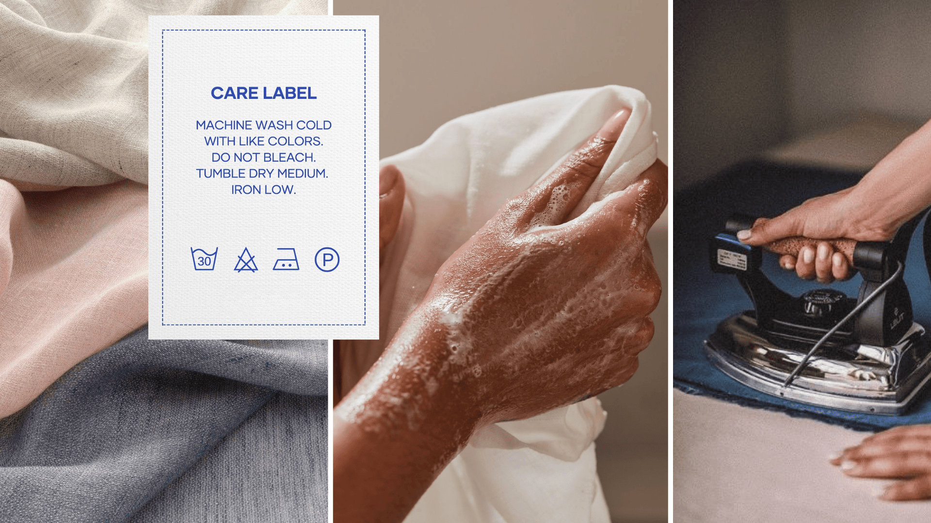 HANDMADE TEXTILES CARE GUIDE