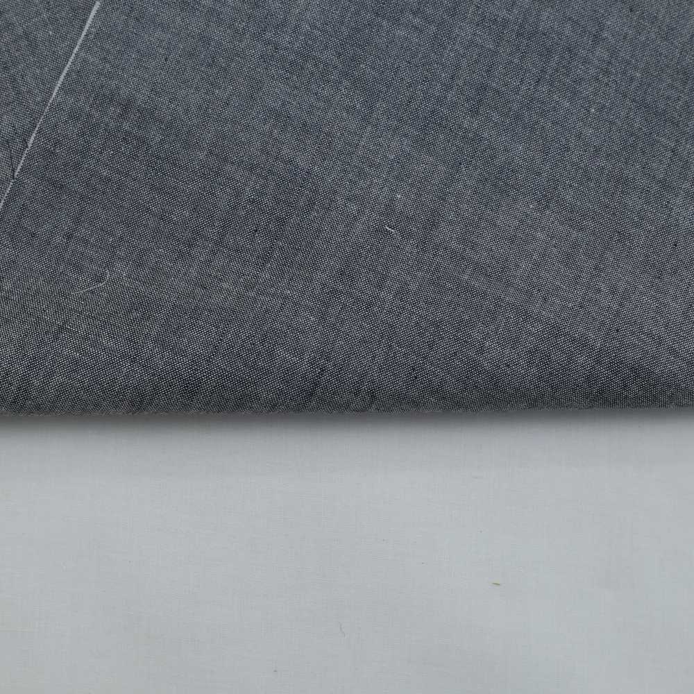 Plain Grey Pure Cotton 92 GSM Handwoven Fabric