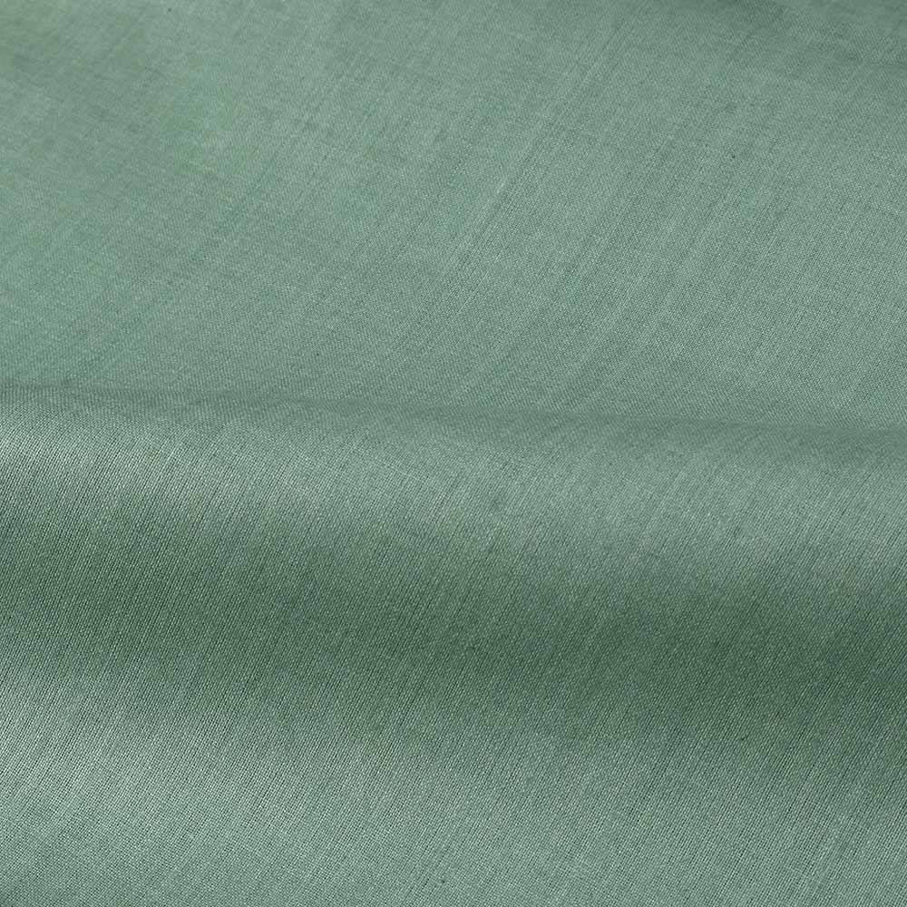 PLAIN GREEN PURE COTTON 92 GSM HANDWOVEN FABRIC AK18