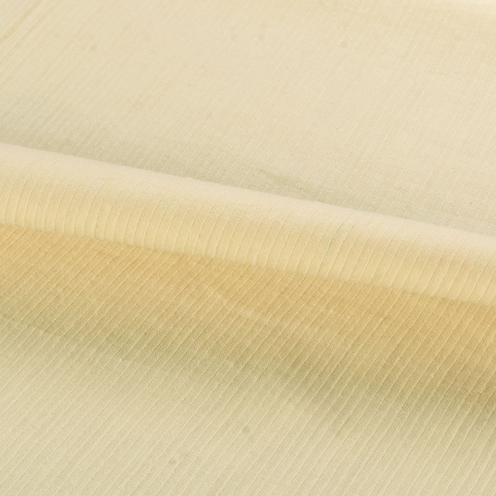 STRIPE CREAM PURE COTTON 77 GSM HANDWOVEN FABRIC