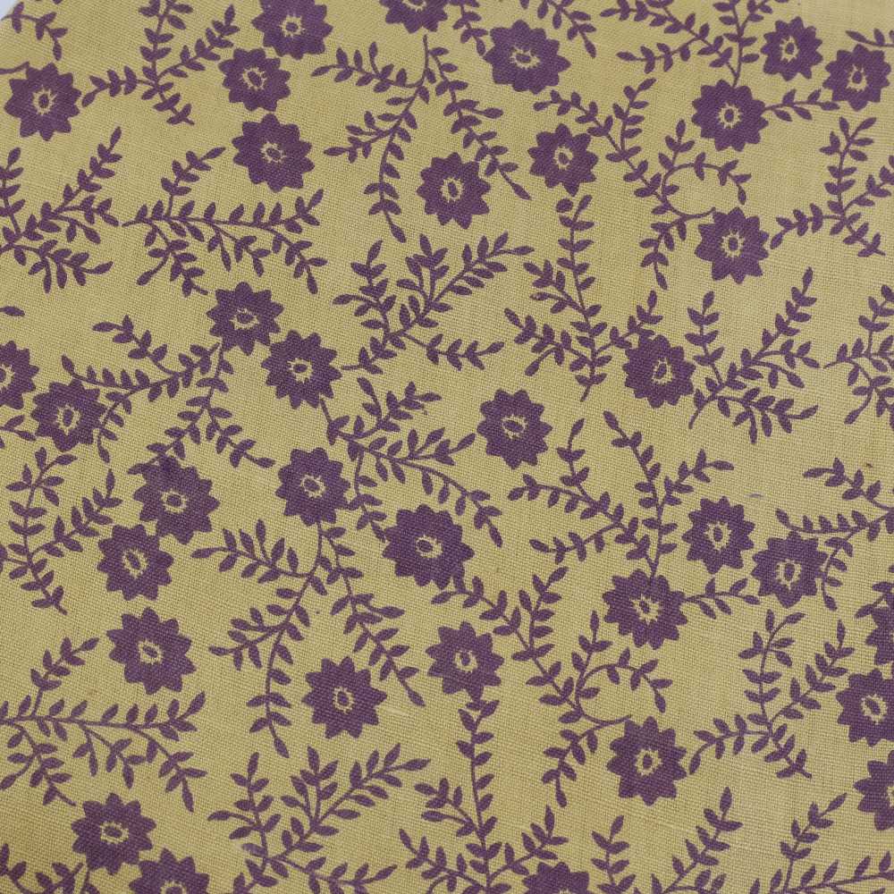  Screen Print Cotton Khadi 125 GSM Handwoven Fabric A6