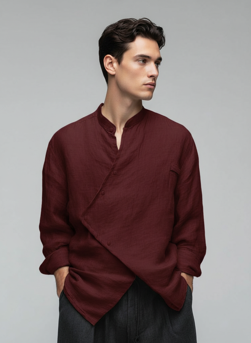 Asymmetric Men's Shirt