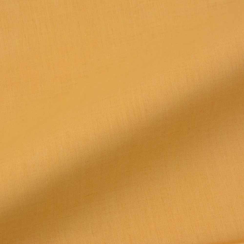 PLAIN YELLOW PURE COTTON 63 GSM HANDWOVEN FABRIC