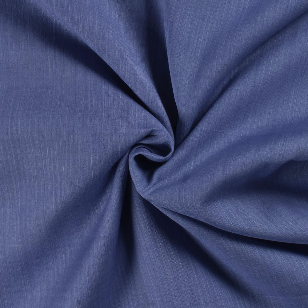 Stripe Blue Pure Cotton 74 GSM Handwoven Fabric P10