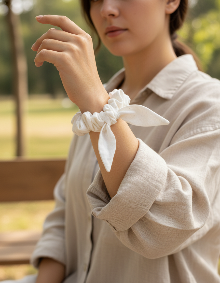 Scrunchy With Bow