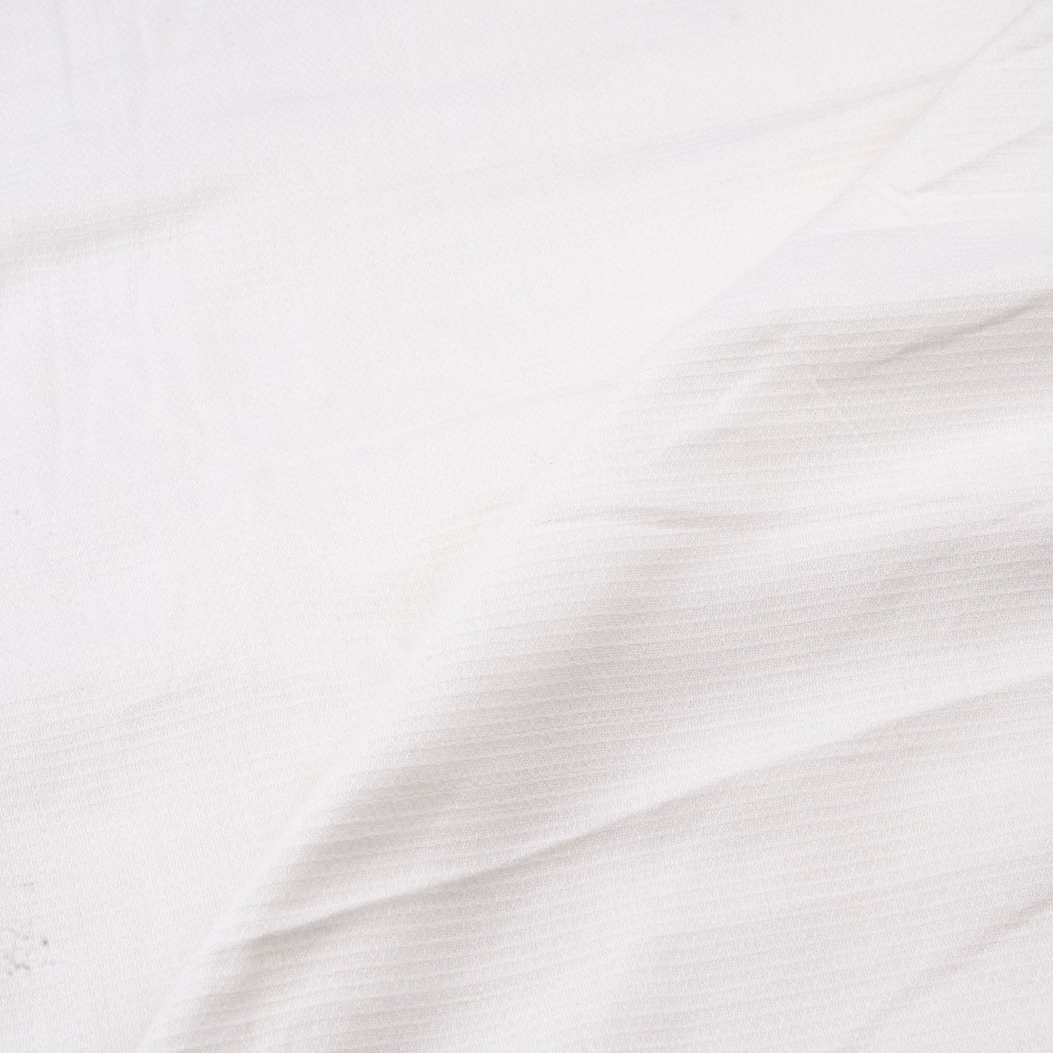 WHITE JACQUARD MERCERISED COTTON 94 GSM FABRIC