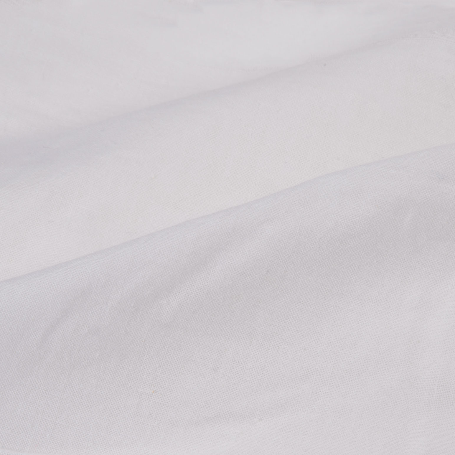Plain White Natural Organic Khadi Cotton 107 GSM Mercerized Fabric
