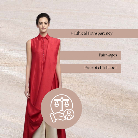 Artisan weaver working in a well-lit workshop representing fair and ethical production