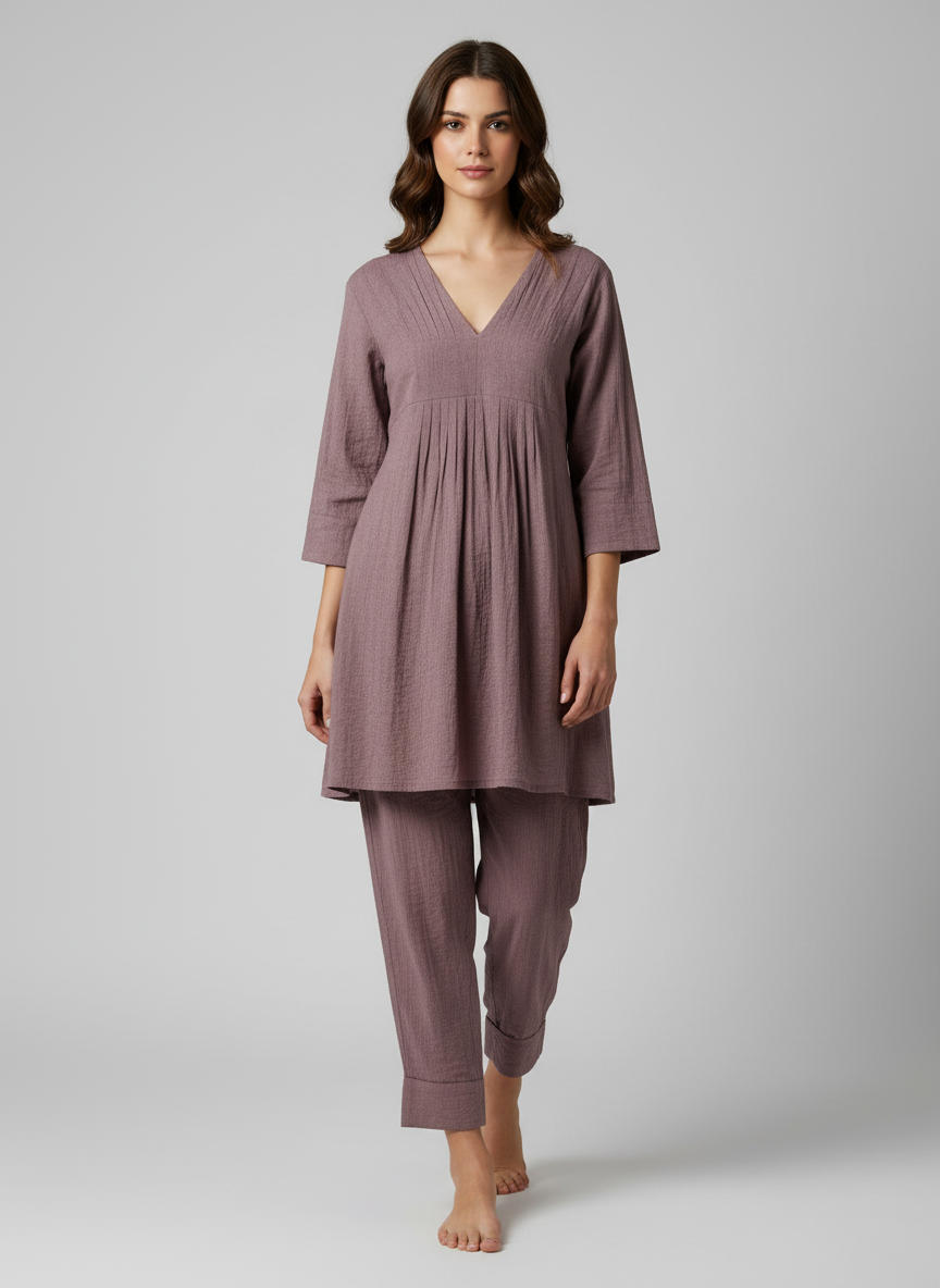 Pleated Co-ord Set