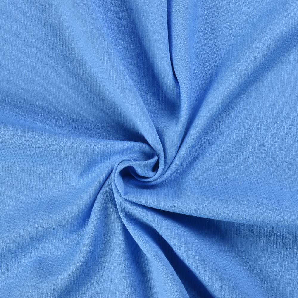 Stripe Blue Pure Cotton 77 GSM Handwoven Fabric 50