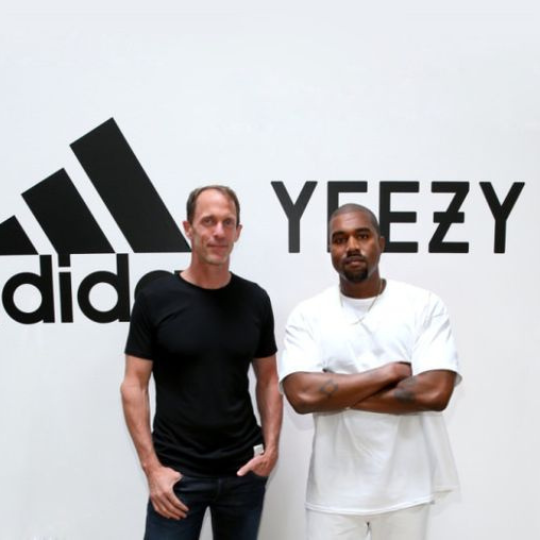 Adidas collaborates with Kanye West