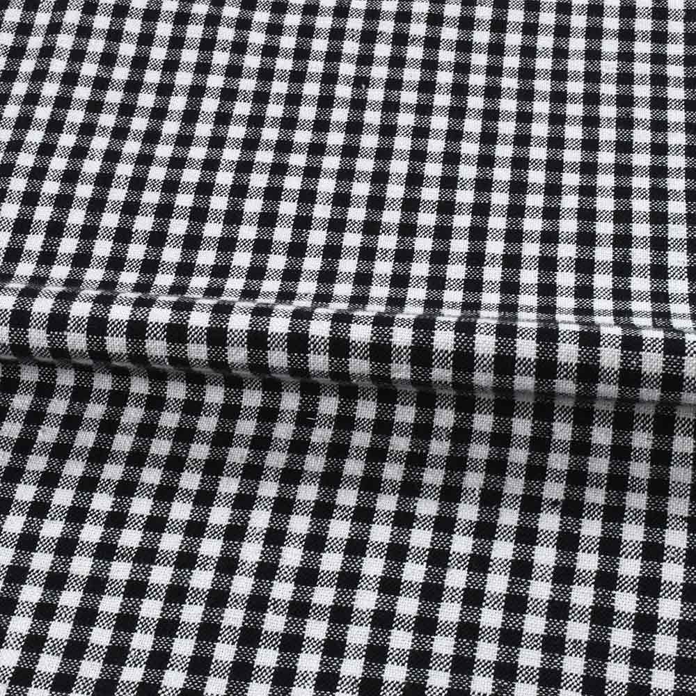 HANDSPUN COTTON KHADI 335 GSM FABRIC | DESIGN-CHECKS