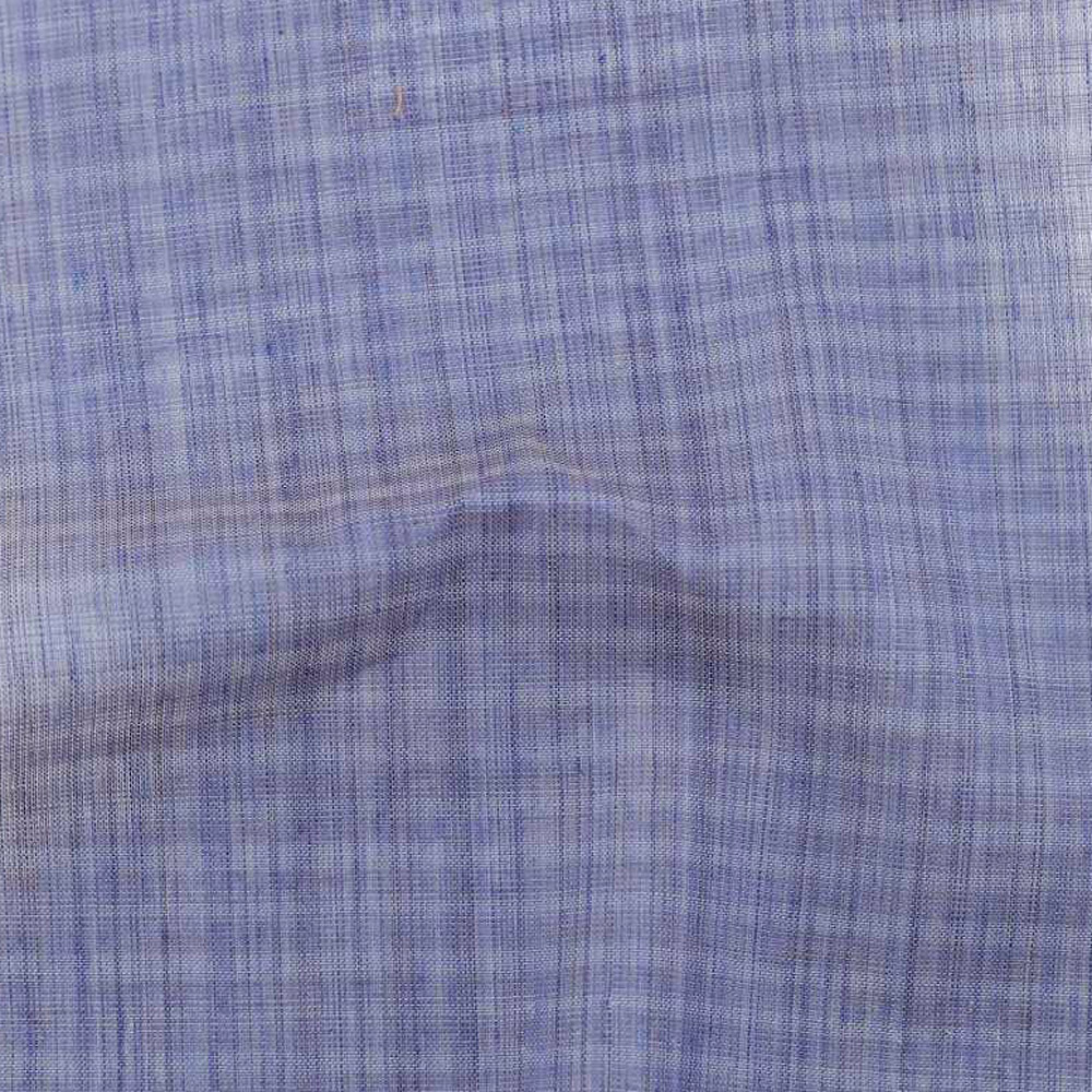 Stripe Purple Pure Cotton 64 GSM Handwoven Fabric C11