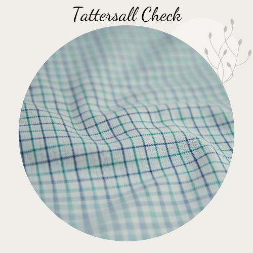 Tattersall Check Fabric Pattern