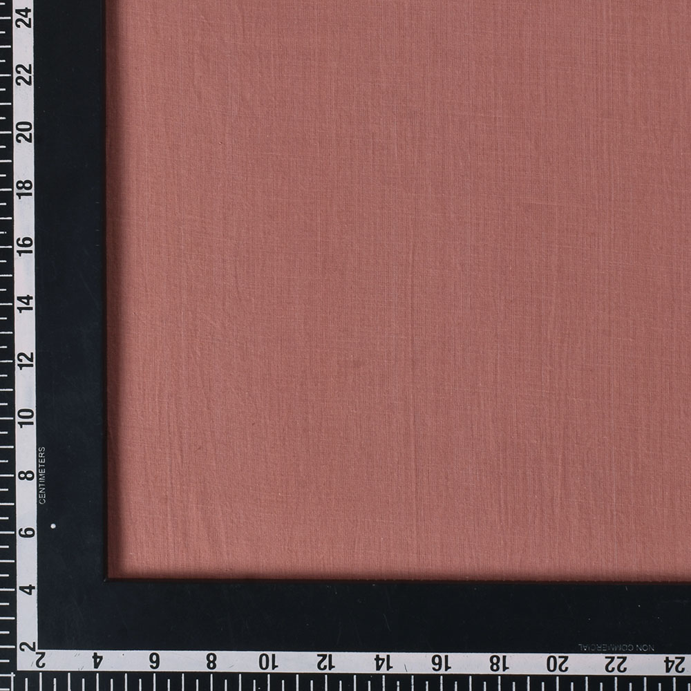 PLAIN PINK PURE COTTON 70 GSM HANDWOVEN FABRIC