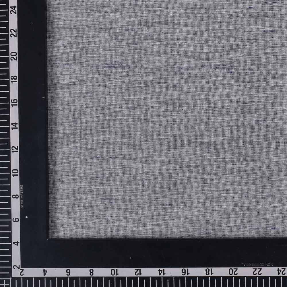 FUTKI GREY KHADI COTTON 93 GSM HANDWOVEN FABRIC