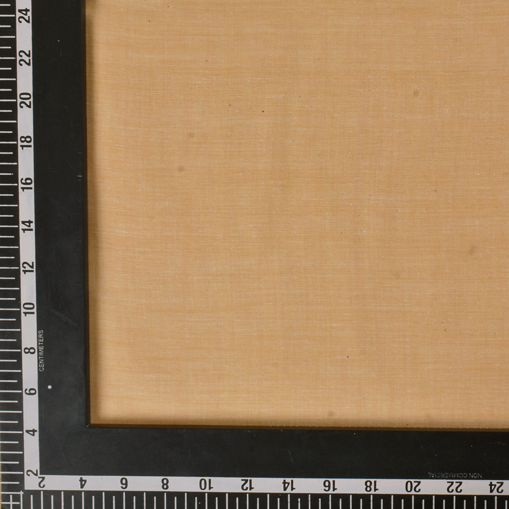 CHAMBRAY CREAM KHADI COTTON 62 GSM HANDWOVEN FABRIC