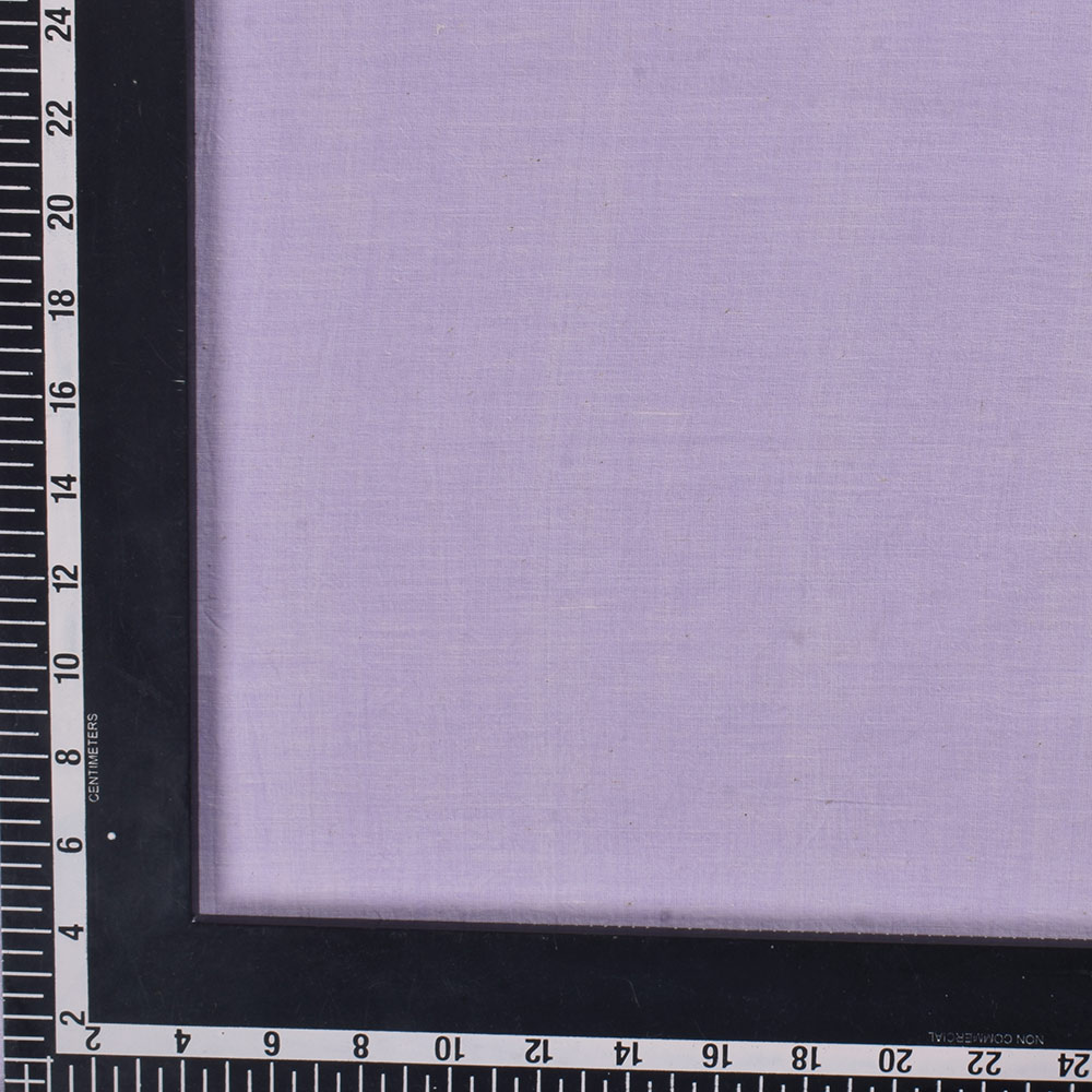CHAMBRAY LILAC KHADI COTTON 62 GSM HANDWOVEN FABRIC