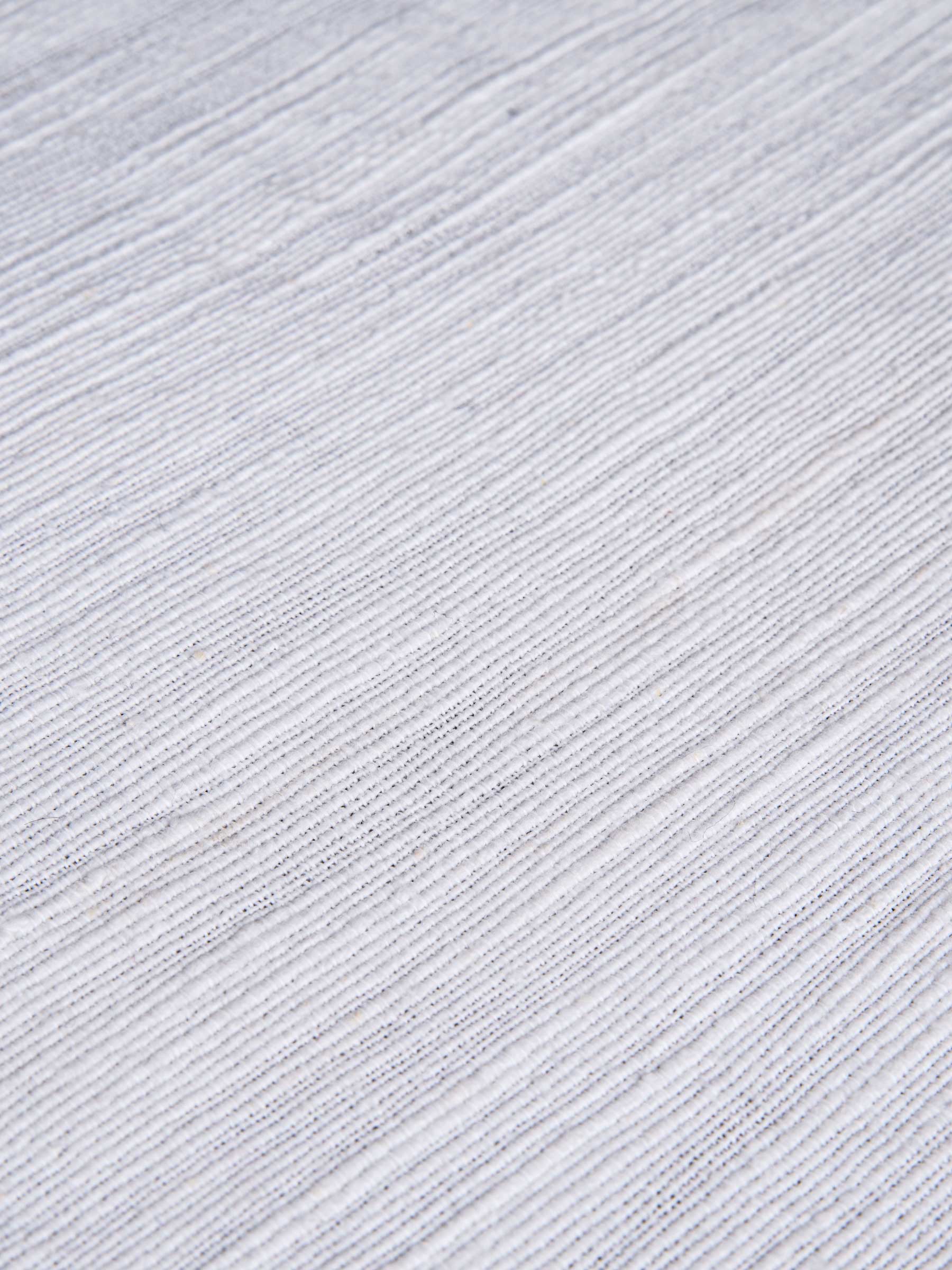 PLAIN WHITE NATURAL ORGANIC KHADI COTTON TABLE RUNNER