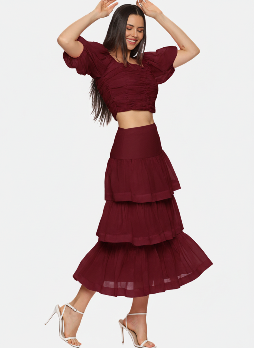 Cake Topper Top & Skirt Co-ord Set