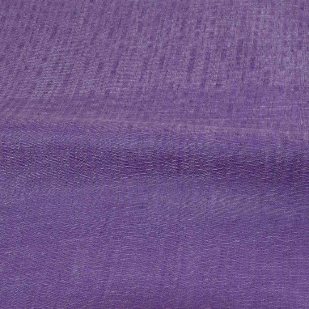 CHAMBRAY PURPLE KHADI COTTON 105 GSM HANDWOVEN FABRIC