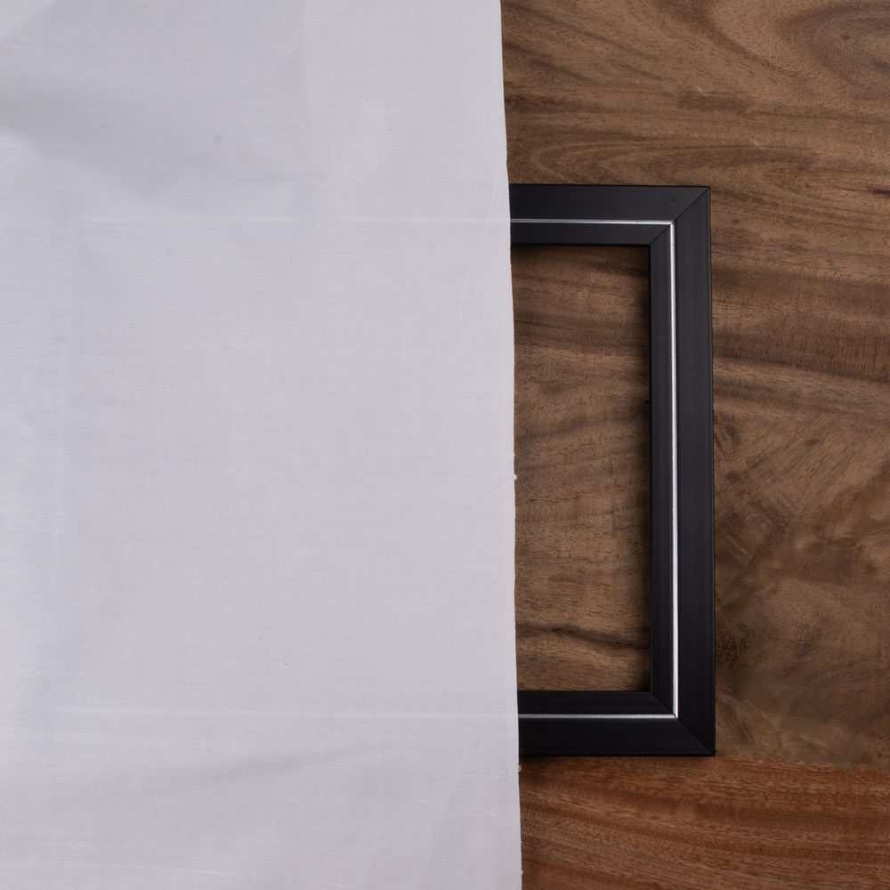 WHITE Calico KHADI COTTON 102 GSM FABRIC - BLEACHED, DYEABLE & 36