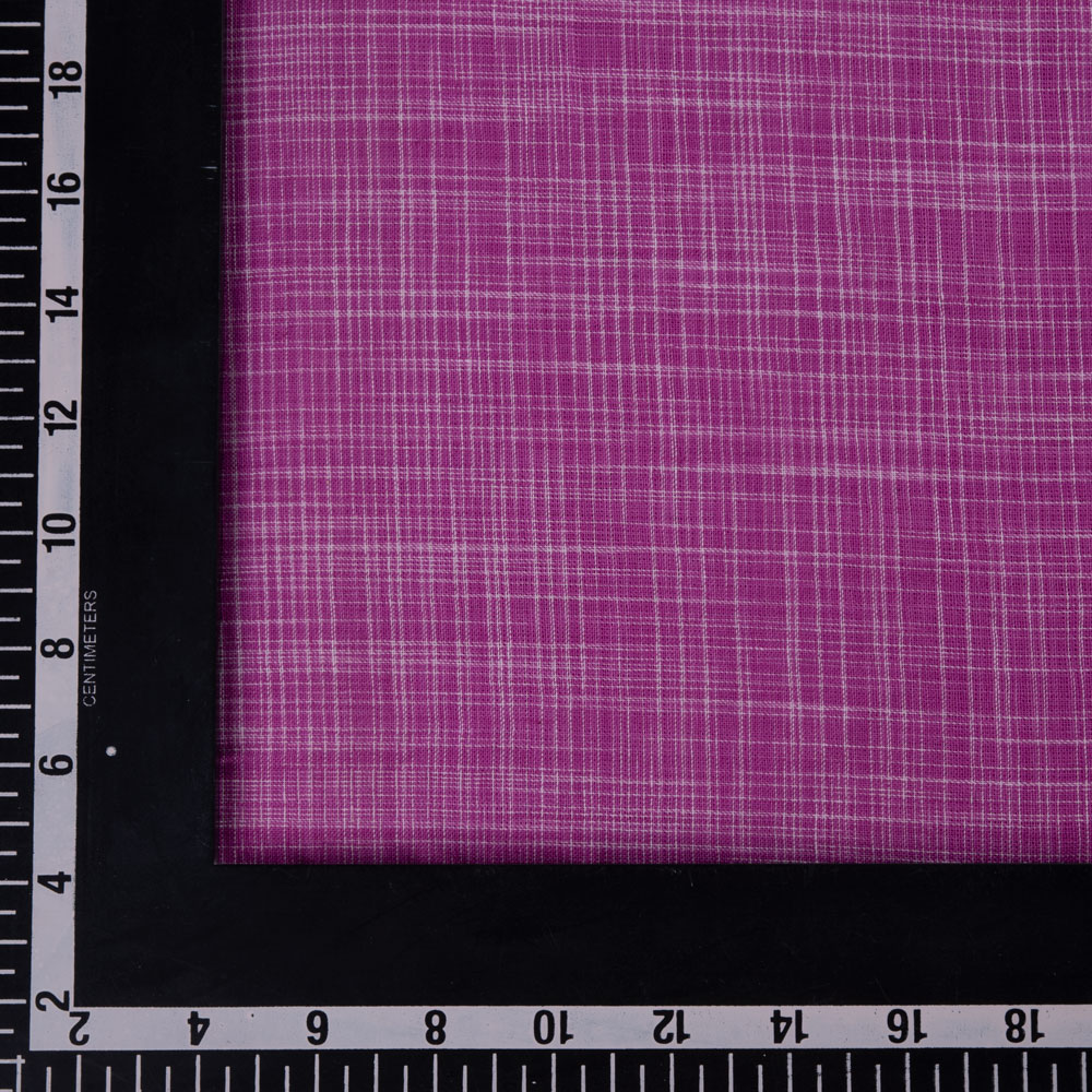 PINK YARN TIE-DYE 86 GSM PURE COTTON FABRIC