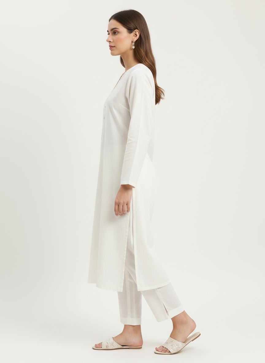 Lose Fit Kurta Pant Co-ord Set