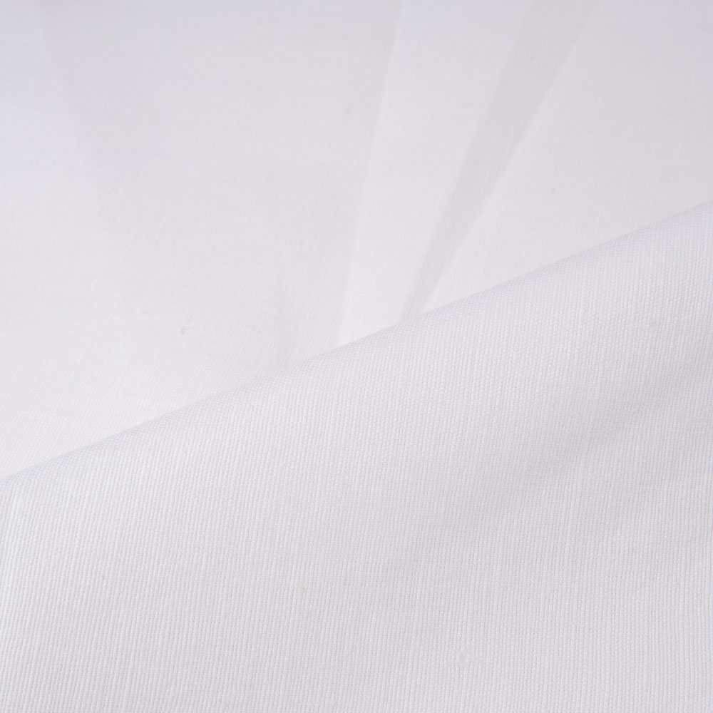 WHITE CANVAS KHADI COTTON 230 GSM FABRIC | BLEACHED WHITE & DYEABLE
