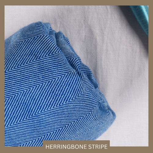 Herringbone Striped Fabric