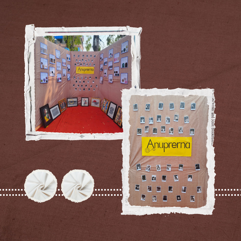 Handwoven fabric representing balance between traditional craftsmanship and modern textile systems