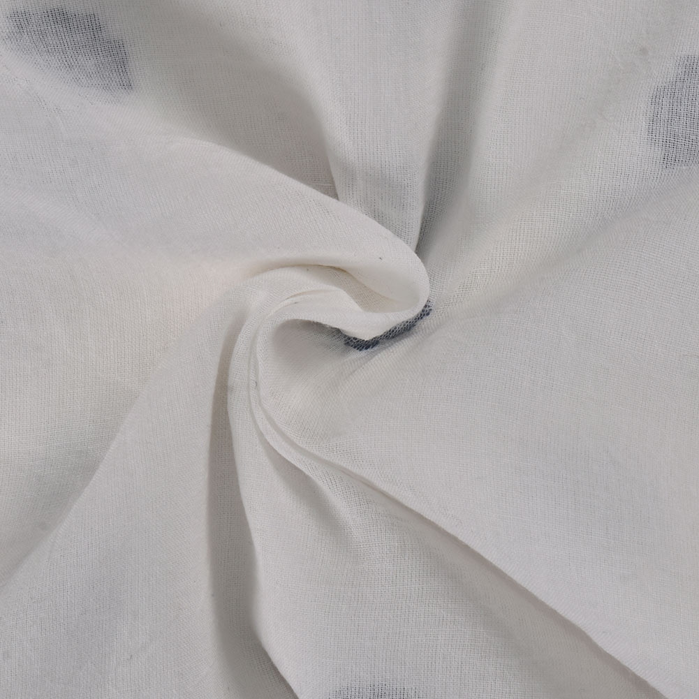 Geometric Cream Jamdani Pure Cotton 55 GSM Fabric 43