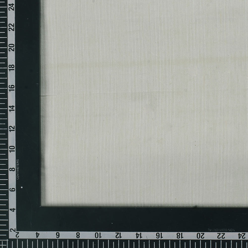 STRIPE CREAM PURE COTTON 80 GSM HANDWOVEN FABRIC