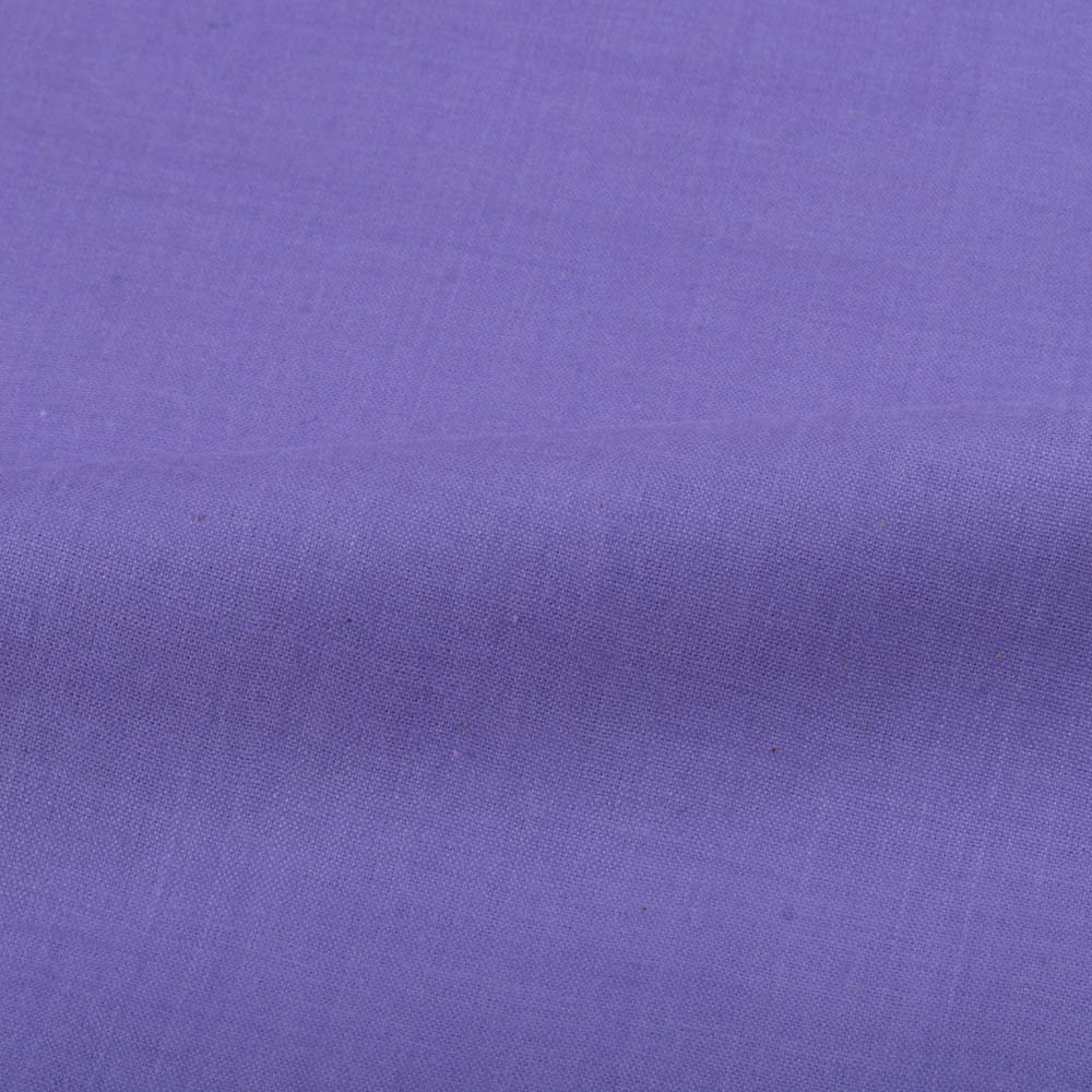 Plain Purple Pure Cotton 144 GSM Handwoven Fabric