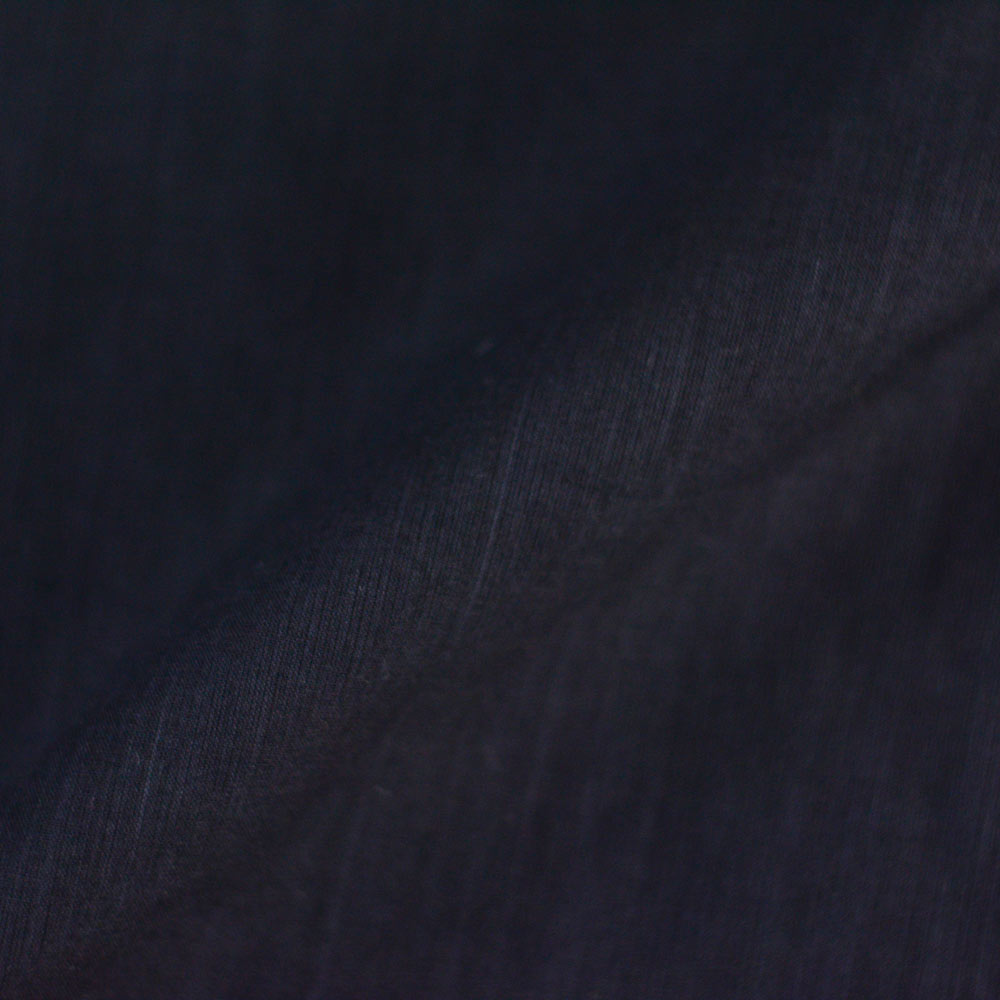 Plain Black Pure Cotton 60 GSM Handwoven Fabric