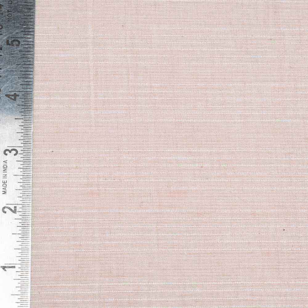 STRIPE LIGHT PINK PURE COTTON 80 GSM HANDWOVEN FABRIC