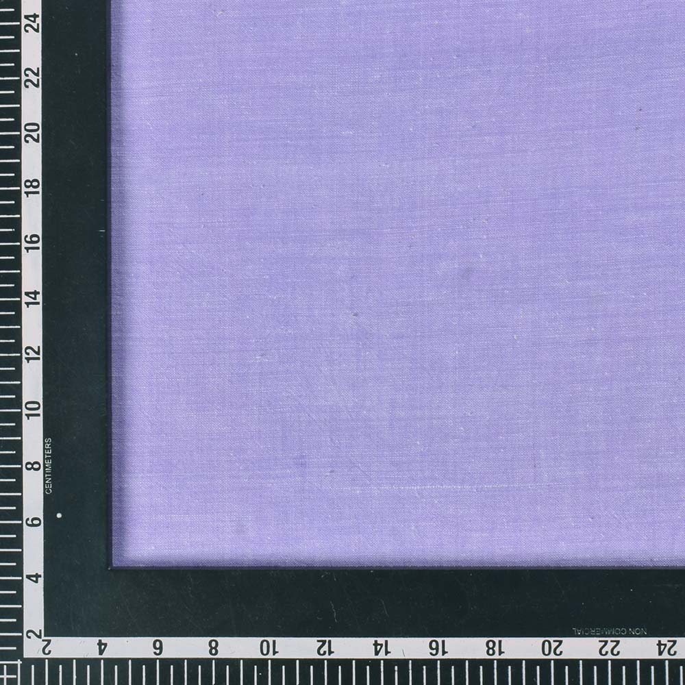 CHAMBRAY PURPLE KHADI COTTON 115 GSM HANDWOVEN FABRIC