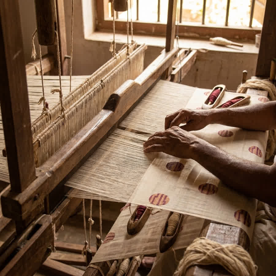 Why Partner with a Decentralized Indian Textile Company? — Anuprerna handloom