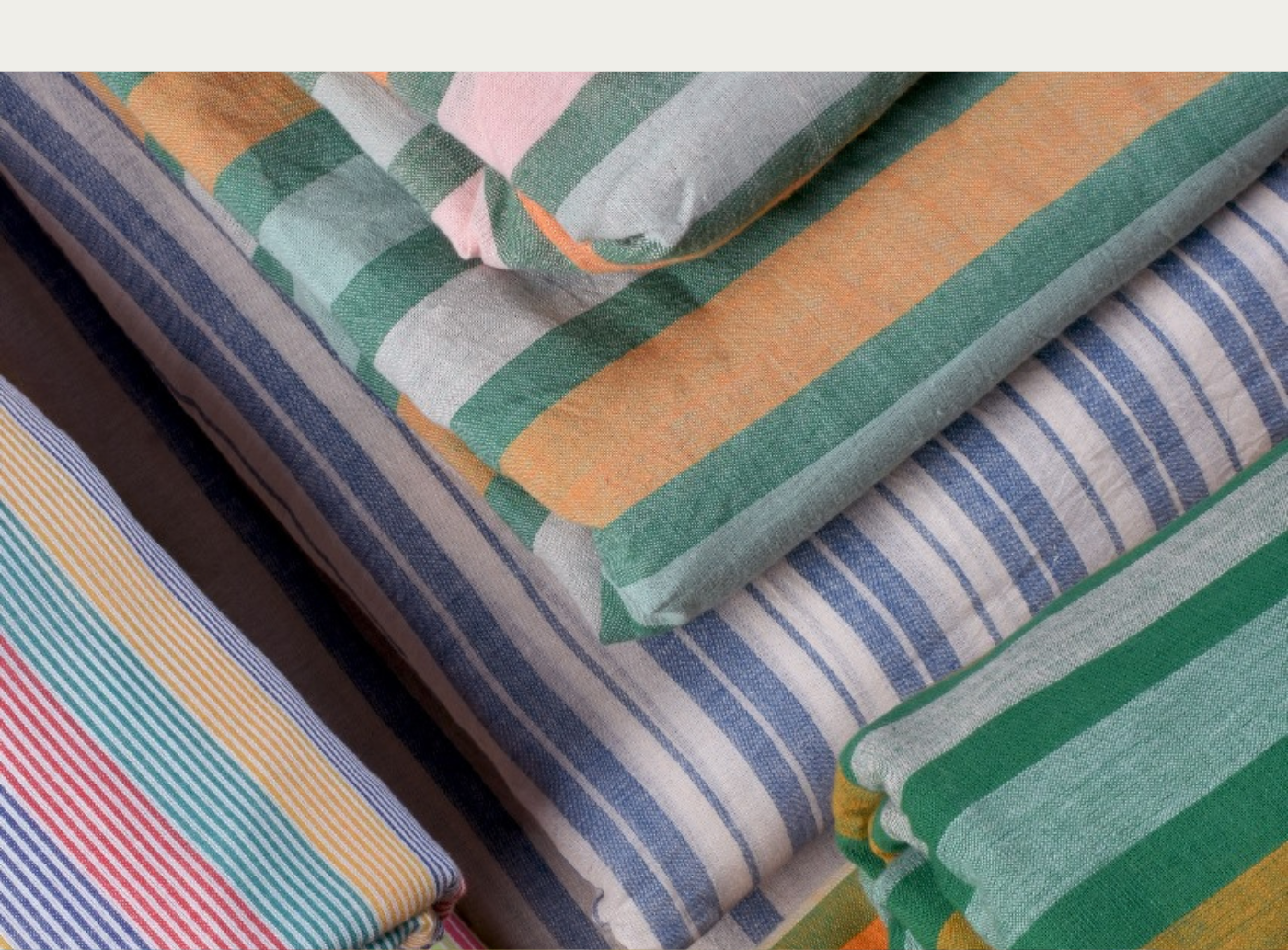 Variety of Striped Fabrics