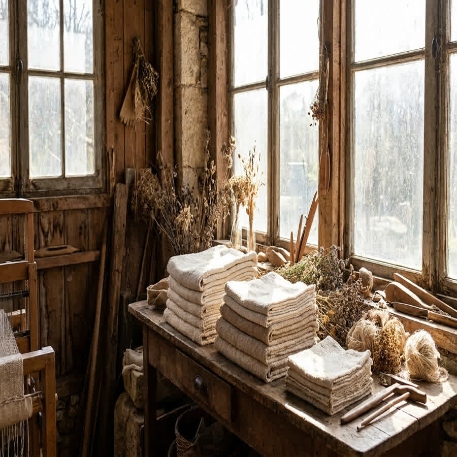 Sourcing Organic Cotton Material Wholesale: MOQs, Certifications, and Quality — Anuprerna handloom