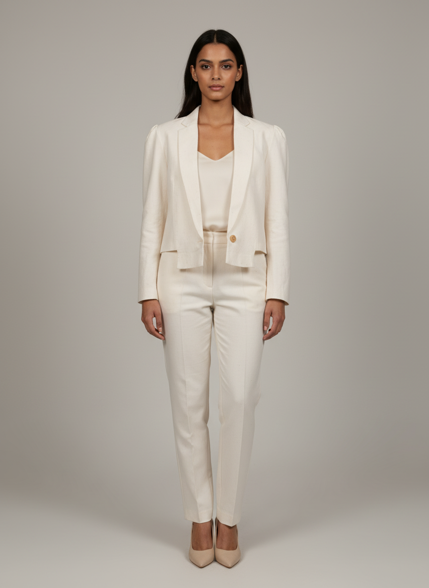 CROP BLAZER