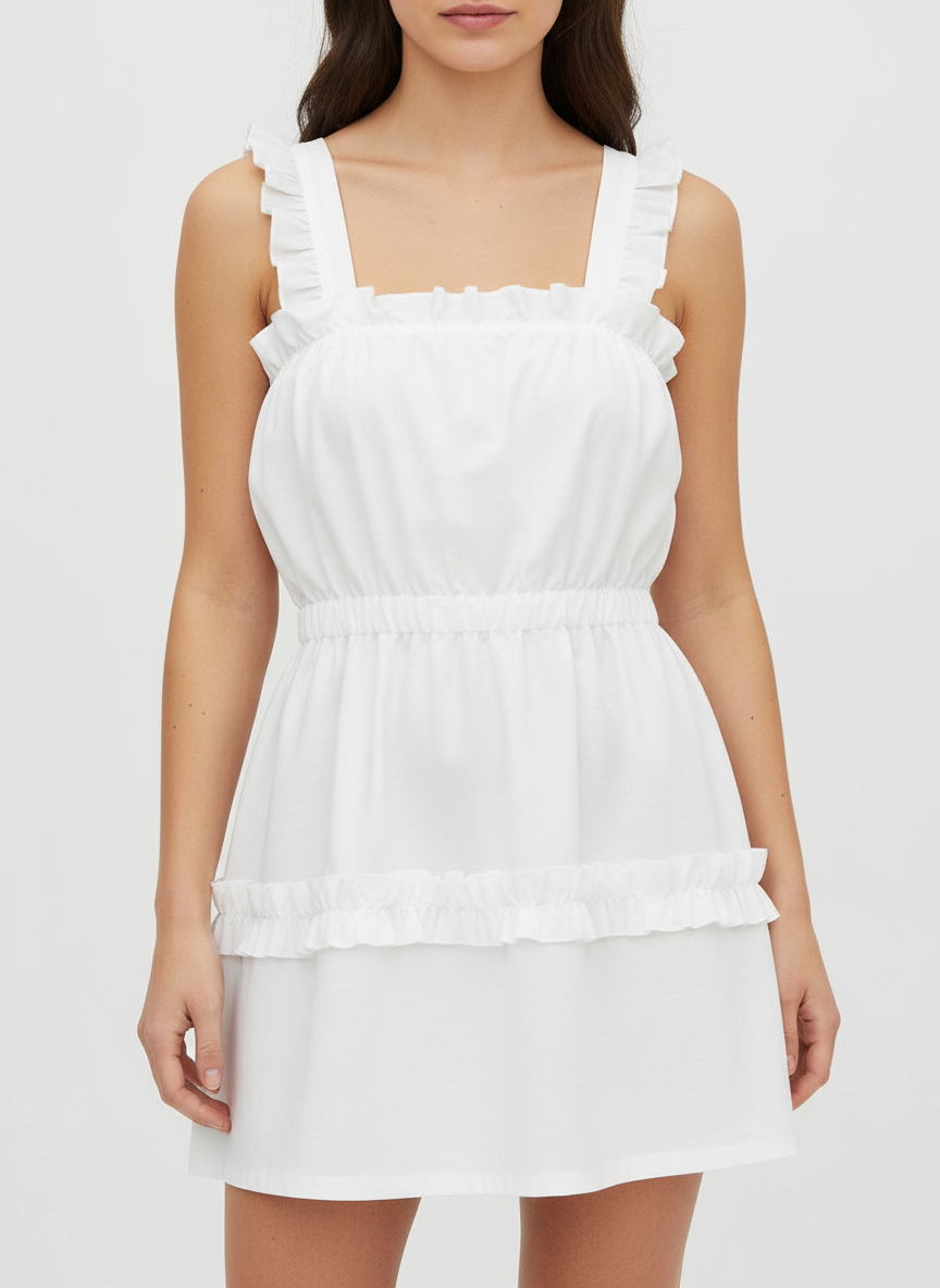 Short & Sweet Ruffled Dress