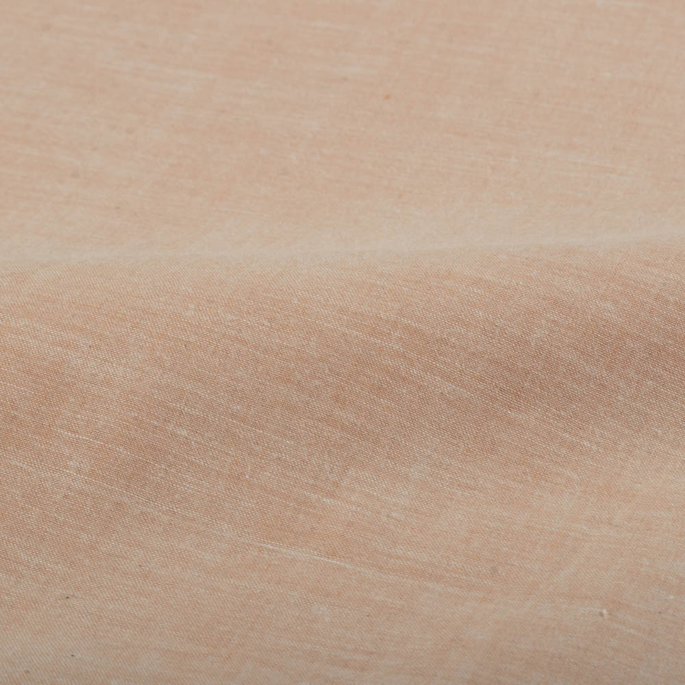 Chambray Light Grey Khadi Cotton 62 GSM Handwoven Fabric