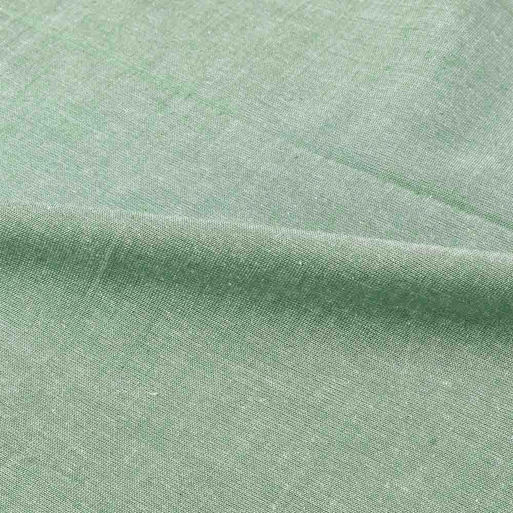 PLAIN GREEN PURE COTTON 88 GSM HANDWOVEN FABRIC