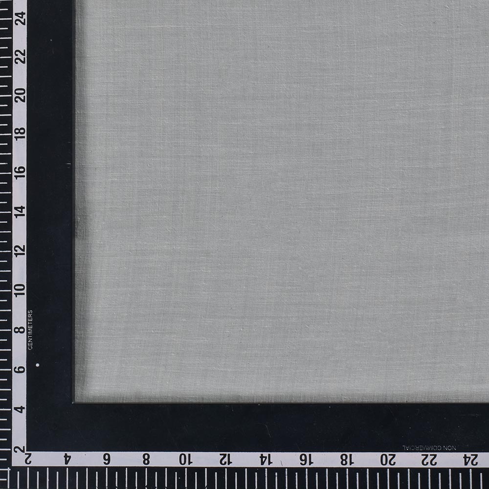 CHAMBRAY GREY KHADI COTTON 62 GSM HANDWOVEN FABRIC B4B