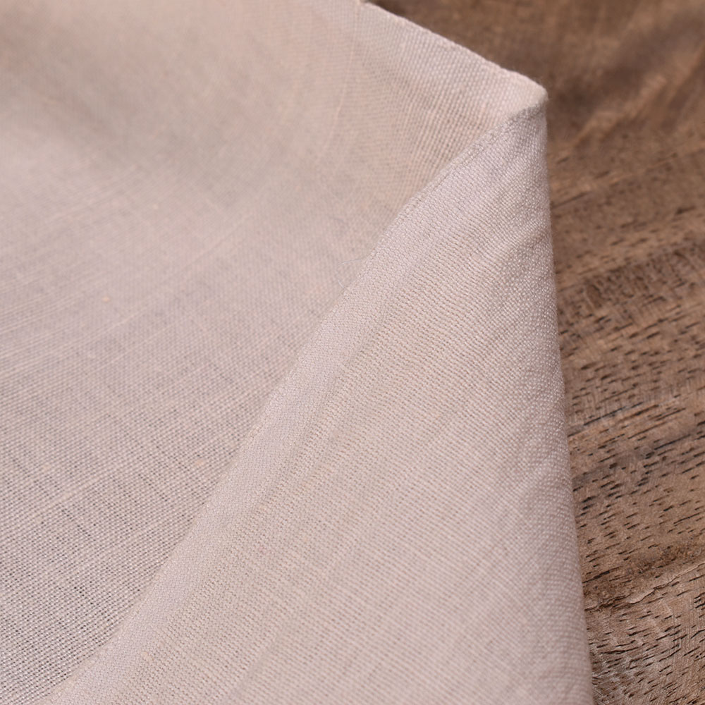 Plain Off White Khadi Cotton 105 GSM Handwoven Fabric