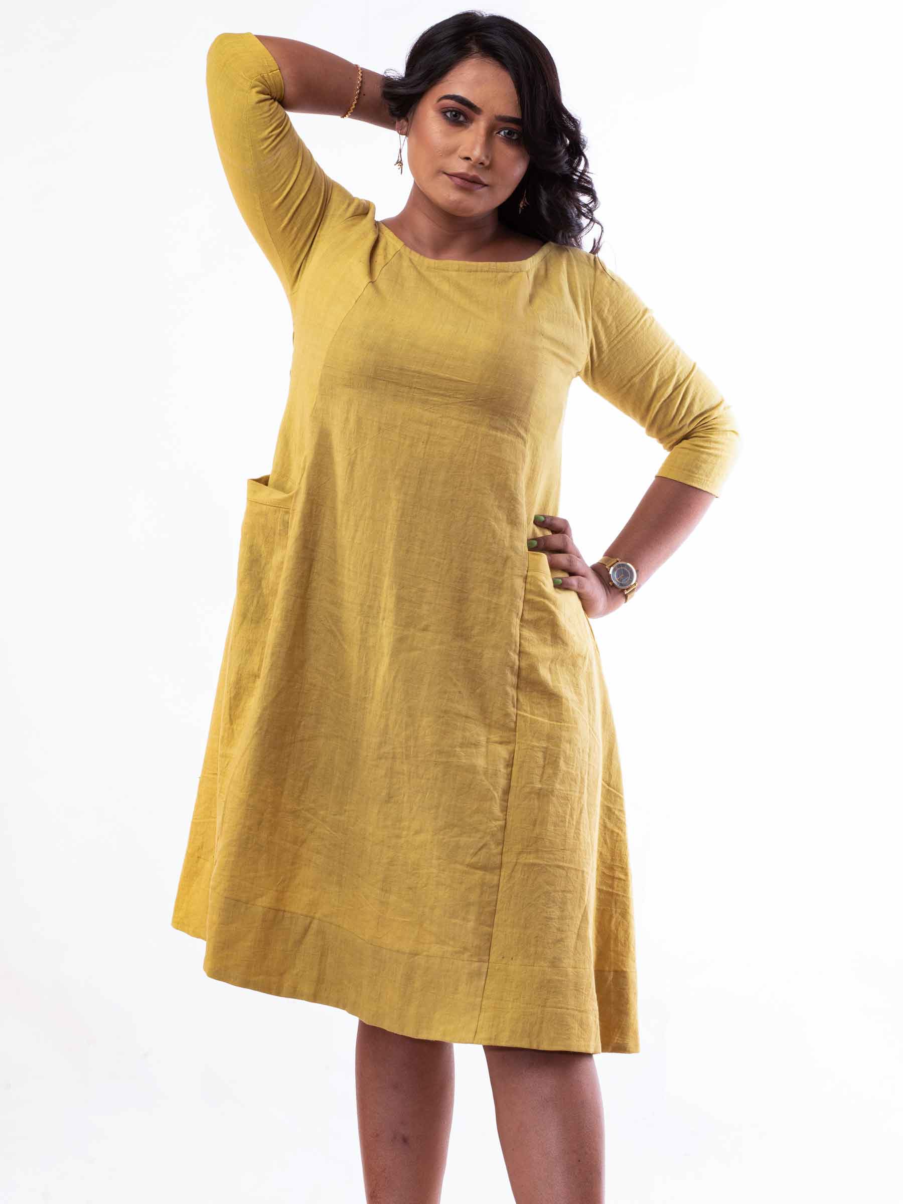 A-line Panel Dress