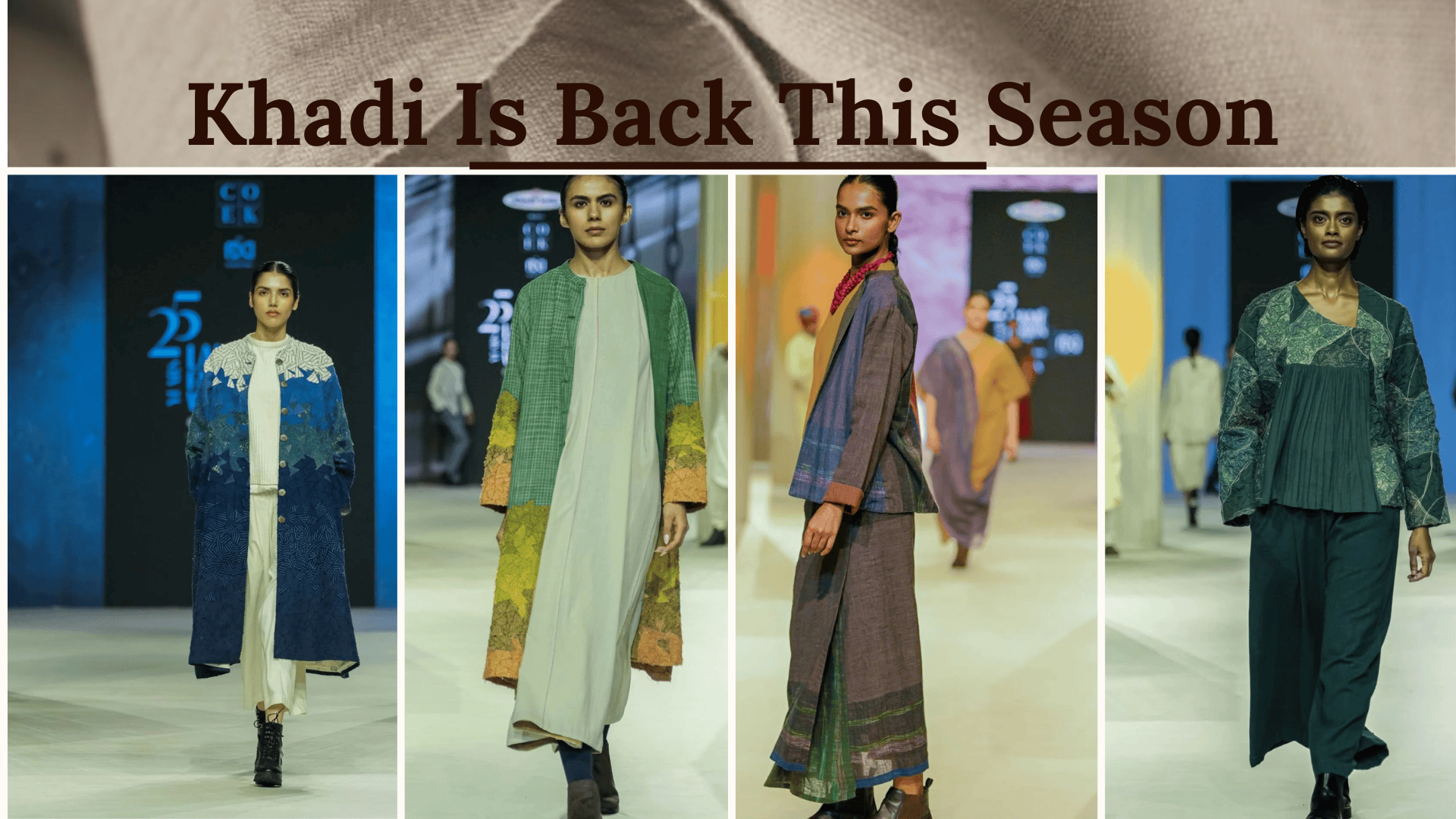Khadi Fabric Is Back: Why This Heritage Fabric Is Dominating Trends This Season