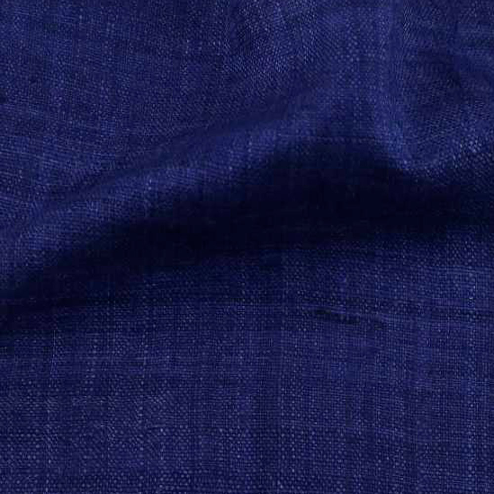 PLAIN DARK BLUE PURE MATKA 110 GSM HANDWOVEN FABRIC